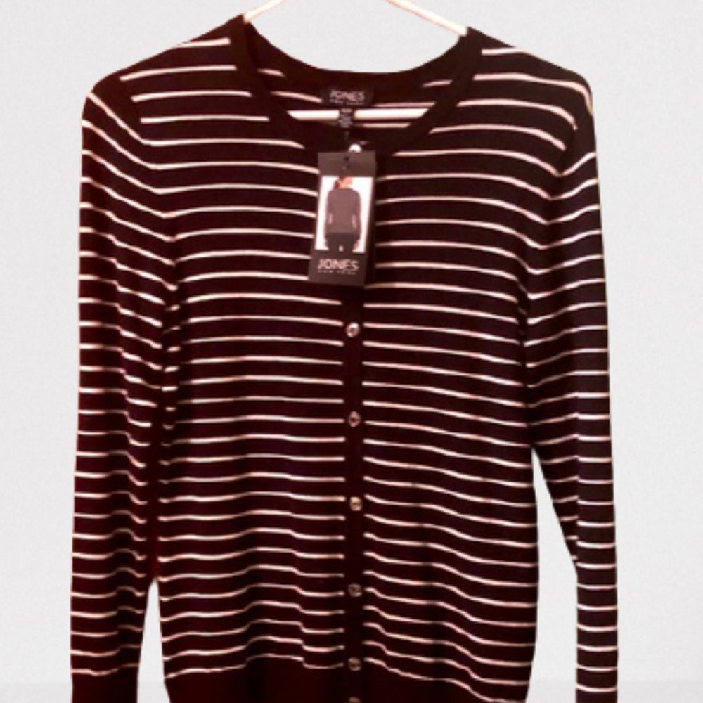 Joans of New York striped top